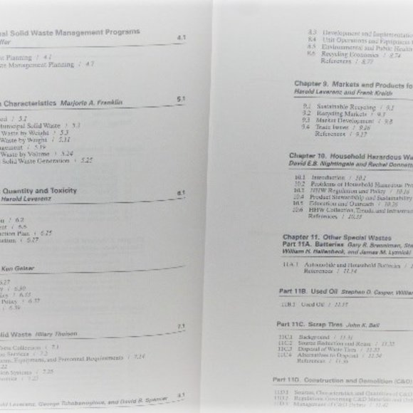 2002 Handbook of Solid Waste Management Tchobanoglous Kreith 2nd Edition - Picture 9 of 15